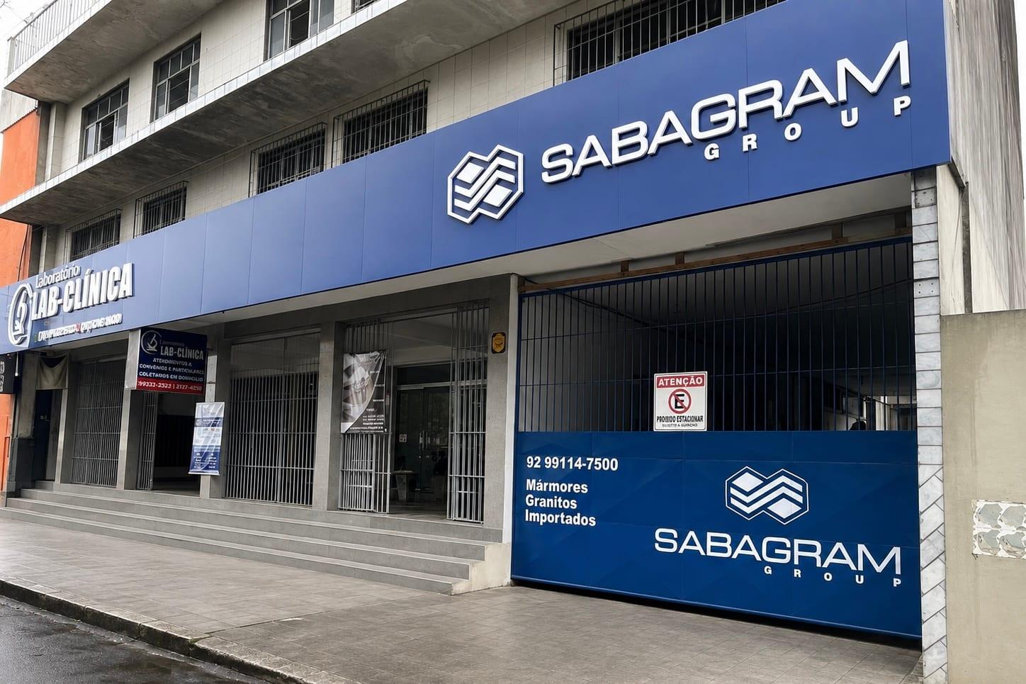 Fachada da Sabagram Sul, Manaus.
